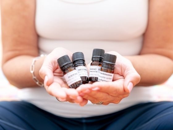 Candy holding essential oils